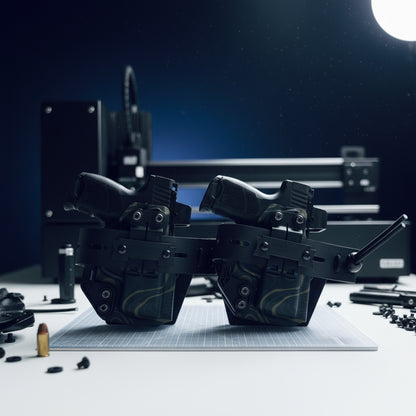 Arlington Project – Modular Adjustable IWB Holster Mount for Loop-Lined EDC Bags