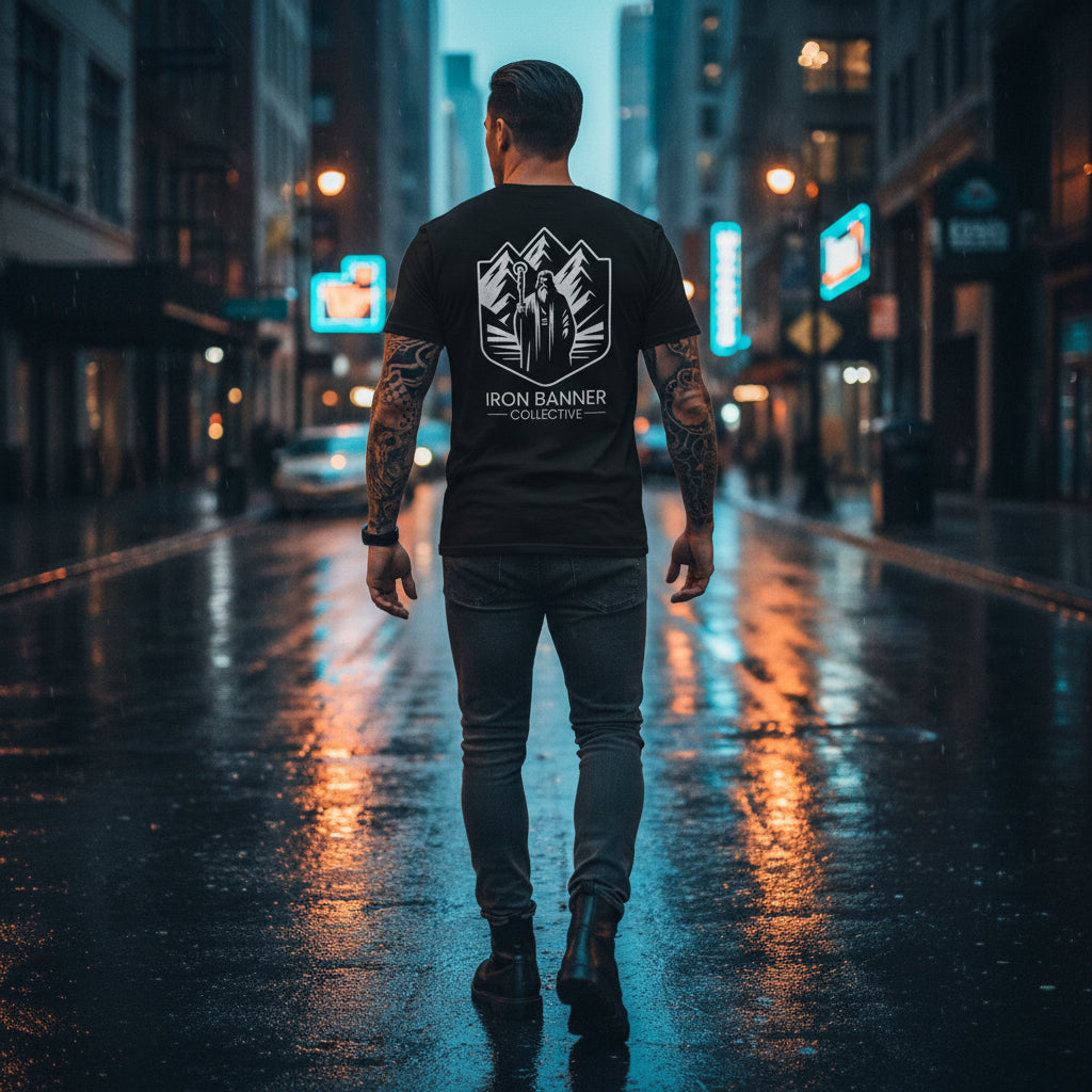 Iron Banner Collective™ Official Logo Tee – Premium Streetwear T-Shirt