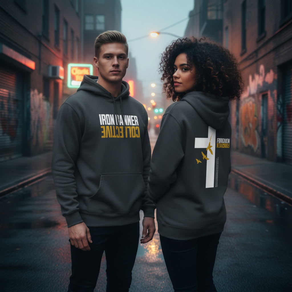 Psalm 103:12 Forgiven Hoodie – Premium Streetwear