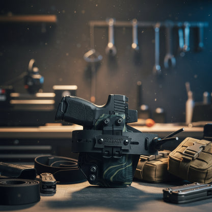 Arlington Project – Modular Adjustable IWB Holster Mount for Loop-Lined EDC Bags