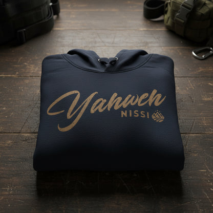 Exodus 17:15 Yahweh Nissi Hoodie – Premium Streetwear