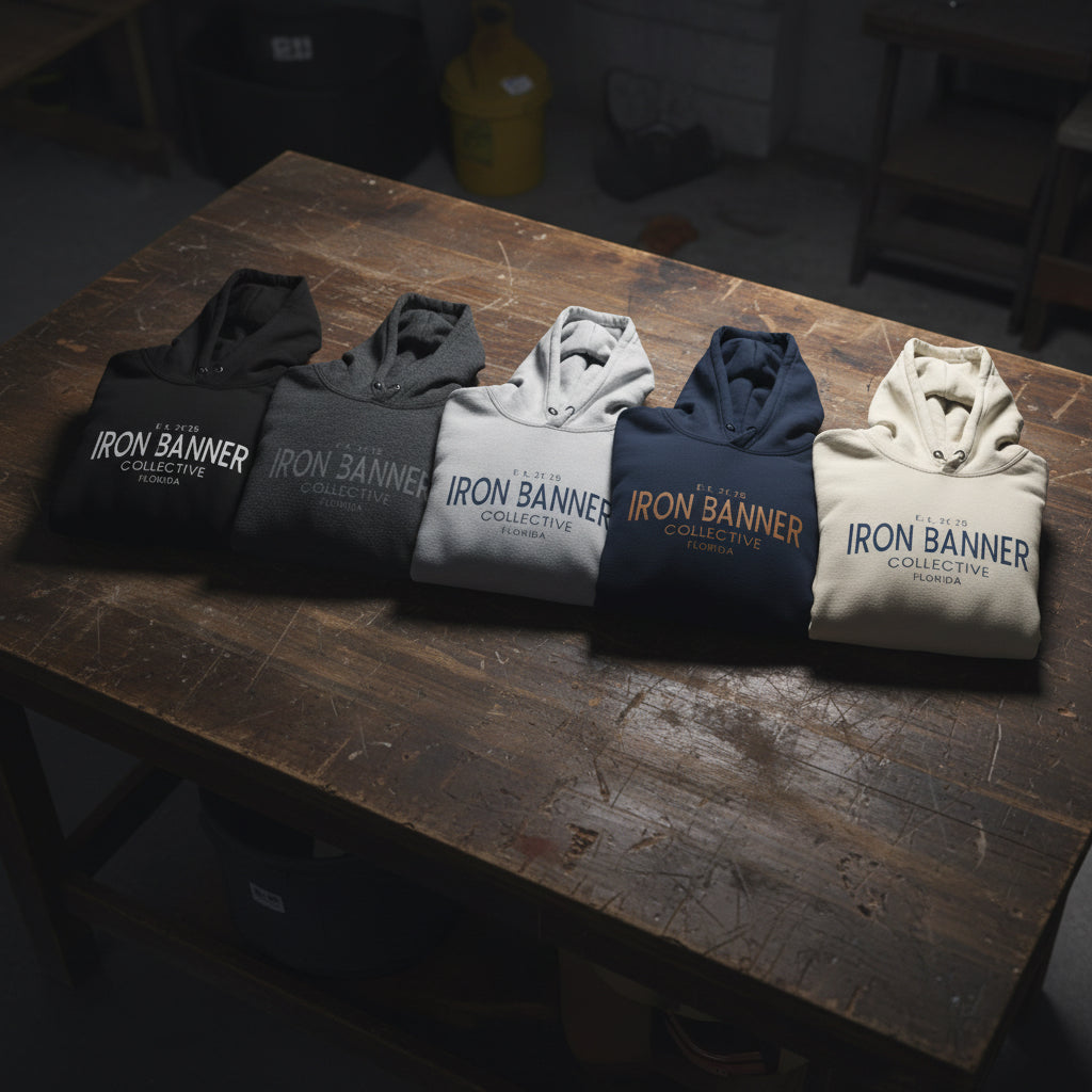 Iron Banner Collective™ Established 2025 Hoodie – Premium Streetwear