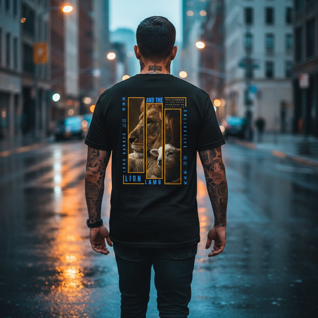 Lion & the Lamb Tee – Premium Streetwear T-Shirt