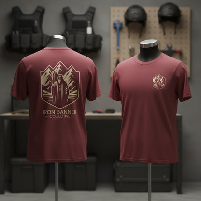 Iron Banner Collective™ Official Logo Tee – Comfort Colors 1717 Premium Streetwear T-Shirt