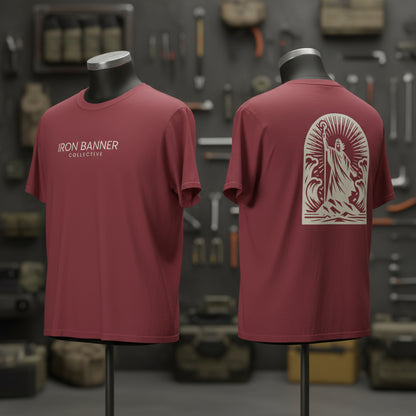 Iron Banner Collective™ Moses Parting the Red Sea Tee – Comfort Colors 1717 Premium Streetwear T-Shirt